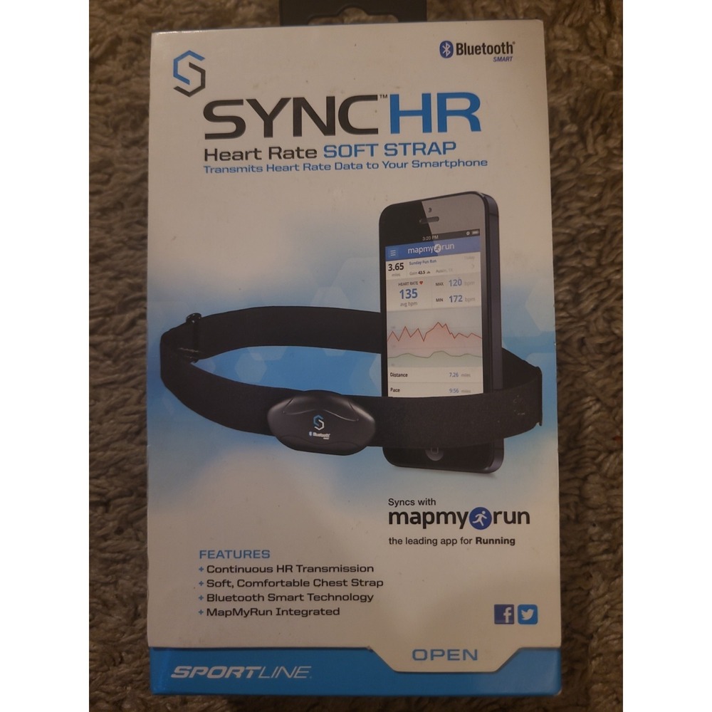 SYNC HR Heart Rate Soft Strap Send Heartrate Data to smart phone over Bluetooth